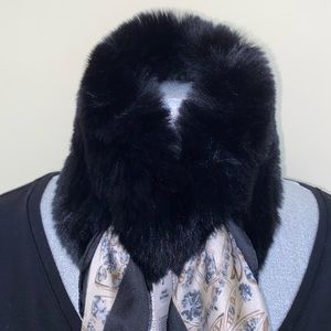 Jamie Rocks & Co. Faux Fur Collar with Scarf